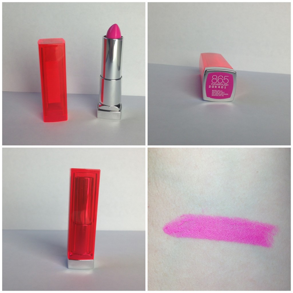 Maybelline Fuchsia Flash diptic